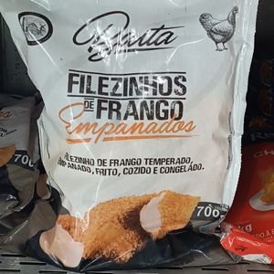 imagem do produto Filezinho de Frango Empanado BAITA 700g