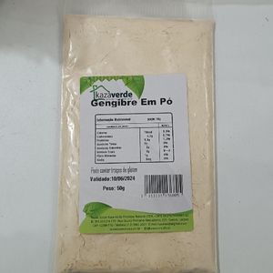 imagem do produto Gengibre em pó 50g