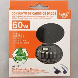 imagem do produto Conjunto de Cabos de Dados 60w
