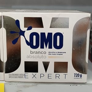 imagem do produto Lava Roupas em pó OMO Branco Absoluto 720g