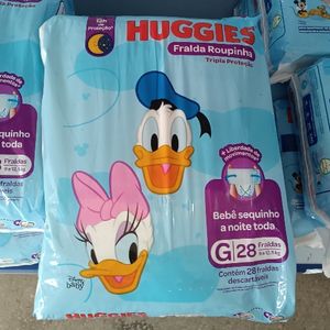 imagem do produto Fralda HUGGIES Roupinha Tam-G