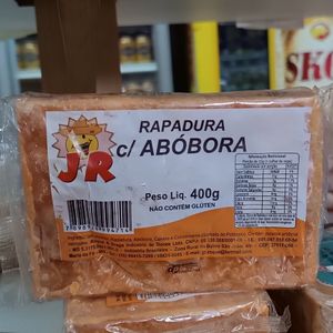 imagem do produto Rapadura c/ Abóbora JR 400g