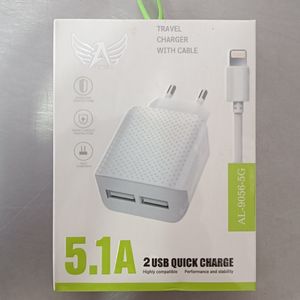 imagem do produto Carregador iPhone 5.1A LTOMEX