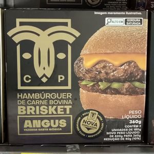 imagem do produto Hamb.Carne Bristek Angus CARAPRETA 360g