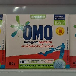imagem do produto Lava Roupas em Pó OMO 800g