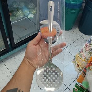 imagem do produto Escumadeira de INOX 33cm