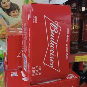 imagem do produto Cerveja Budweiser c/8 269ml