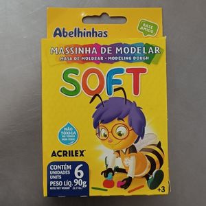 imagem do produto Massinha de Modelar 90g ABELHINHAS 