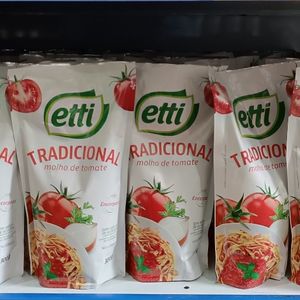 imagem do produto Molho de Tomate tradicional ETTI 300g