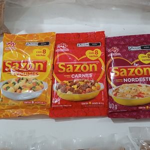 imagem do produto Sazón 40g c/8 Sachês SABORES