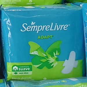 imagem do produto Absorvente SEMPRE LIVRE adapt c/abas 