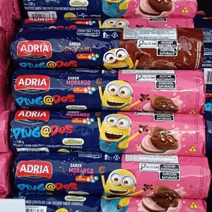 imagem do produto Biscoito ADRIA Plugados 130g SABORES 