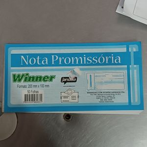 imagem do produto Bloco de Nota Promissória 50 folhas 