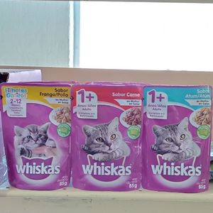 imagem do produto Sachê WHISKAS 85g SABORES 