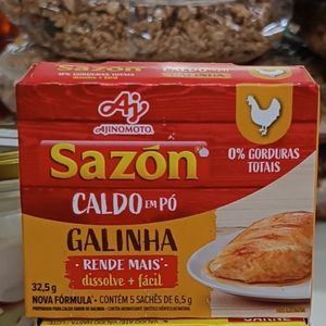 imagem do produto Caldo em pó Sazón c/5 sachês Galinha