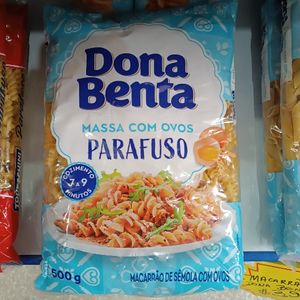 imagem do produto Macarrão Parafuso D.Benta 500g