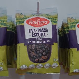 imagem do produto Uva Passa Escura s/sementes 100g