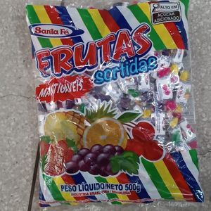 imagem do produto Pacote Bala SORTIDAS SANTA FÉ 500g