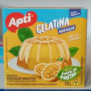 imagem do produto Gelatina maracujá Apti 20g