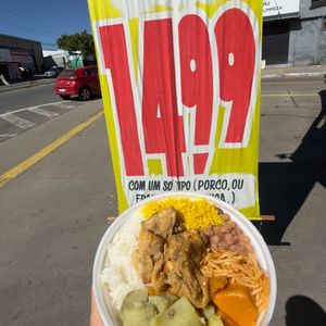 imagem do produto Marmita com 1 tipo de carne 500ml 