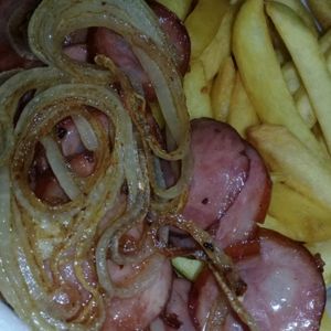 imagem do produto Batata +calabresa/ G Marmitex 