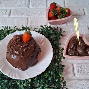 imagem do produto Mini vulcão Cenoura com chocolate 