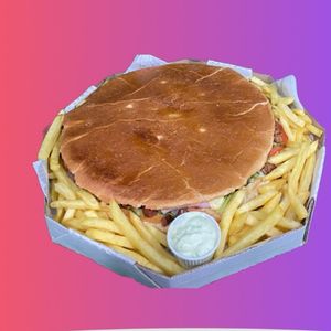 imagem do produto Calota Frango + calabresa + fritas + maionese 