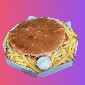imagem do produto Calota Frango + Bacon + Fritas + maionese 