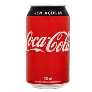 imagem do produto Coca cola zero lata 350ml 