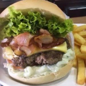 imagem do produto Xis bacon com fritas 