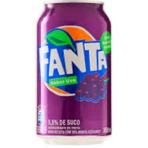imagem do produto Fanta uva lata 350ml