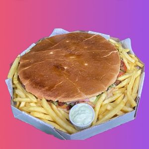 imagem do produto Calota calabresa + bacon + fritas + maionese 