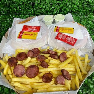 imagem do produto COMBO 3 xis salada + fritas + calabresa + Maionese 