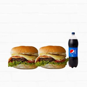 imagem do produto COMBO 2 xis salada + Pepsi 2 litros 