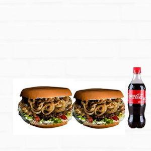 imagem do produto COMBO 2 xis Acebolado + coca cola 600ml
