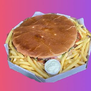 imagem do produto Calota entreveiro + coração + fritas + maionese 