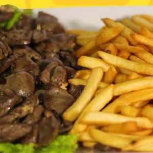 imagem do produto Batata Frita G com coração + maionese  