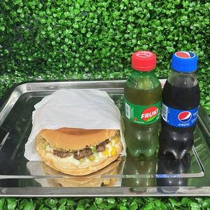 imagem do produto COMBO 1 xis coração + Pepsi ou guaraná 200ml