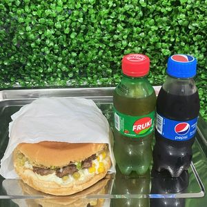 imagem do produto COMBO 1 xis bacon + Pepsi ou guaraná 200ml 