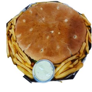 imagem do produto Calota só frango + fritas + maionese ( sem refrigerante )