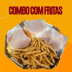 imagem do produto COMBO 4 xis salada + fritas + maionese 