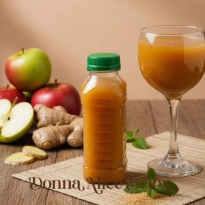 imagem do produto Suco detox de maçã com gengibre. 300ml 