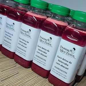 imagem do produto Suco detox de beterraba com abacaxi. 300ml 