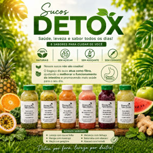 imagem do produto Combo com 10 sucos detox
