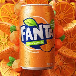 imagem do produto Fanta Laranja Lata 