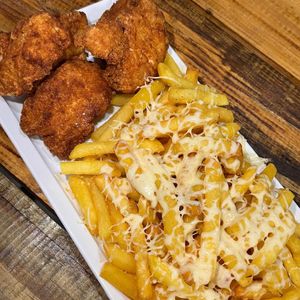 imagem do produto Batata e frango frito 