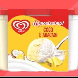 imagem do produto Pote Kibon Cremosíssimo 2 em 1 Frutas Tropicais 2l