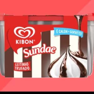 imagem do produto Pote Kibon Sundae Leitinho Trufado 1,4l