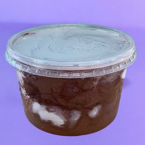 imagem do produto Pote 1 litro recheado com creme de nutella