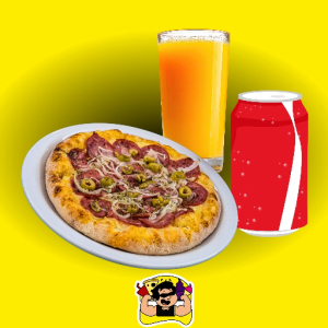 imagem do produto Pizza brotinho + Refri ou Suco